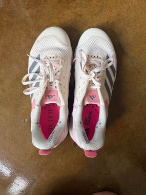 adidas Pink and White Women's Training Shoes